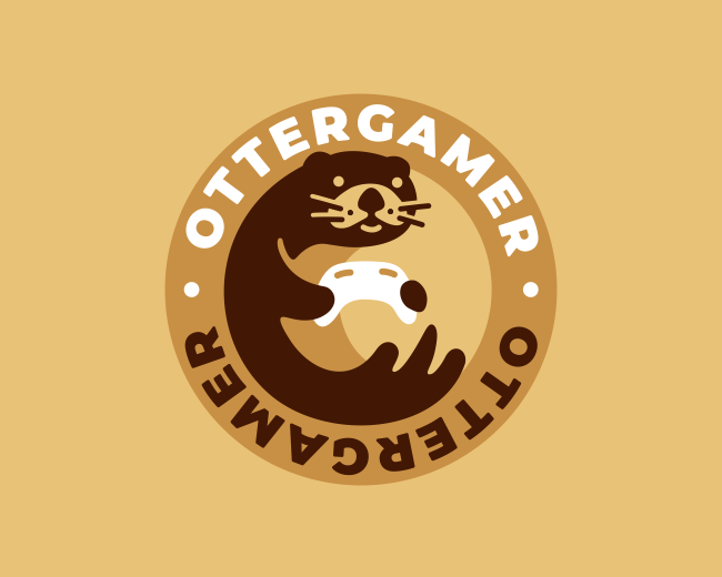 Otter Gamer Logo
