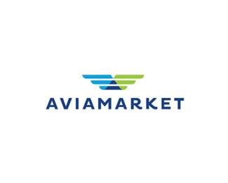 Aviamarket Logo Design