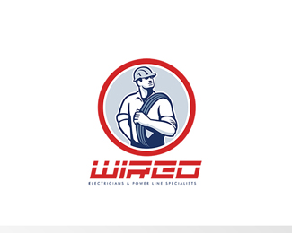 Wired Electricians Logo