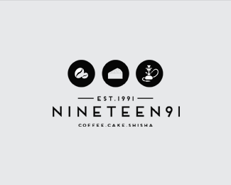 Cafe Ninteen91 Logo