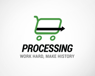 Card Processing Logo Template