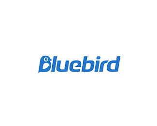 logow Inspiration Logo Design Letter B bluebird