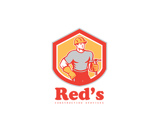 Red's Construction Services Logo.