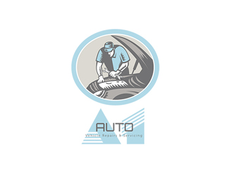Auto Vehicle  Repairs and Servicing Logo