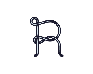 Letter R From The Wire Logo