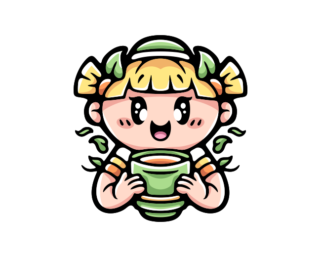 Tea Leaf Girl Logo