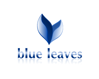 blue leaves I
