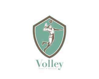 Volley Sports Wear Logo