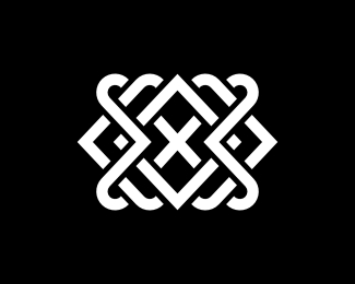 X Ornament Letter Logo