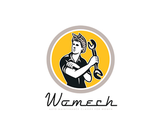 Womech Auto Mechanic Classes for Women Logo