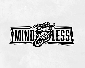 Mindless - Inktober - Day 2 Logo Design