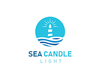 Sea Candle Light Logo
