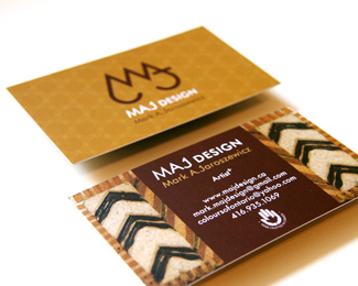 MAJ Design Cards