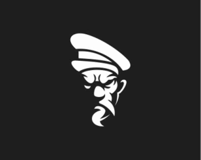 Soldier Sailor Bearded Logo