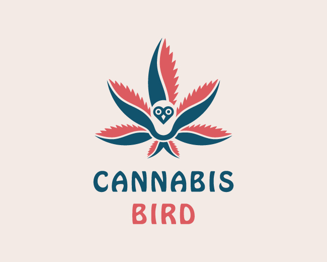 Cannabis Bird / Owl Logo