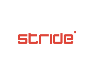 Stride, digital advertising agency logo design