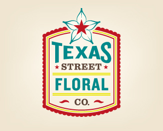 Texas Street Floral Co. ~ Full Logo ~