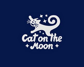 Cat on the moon