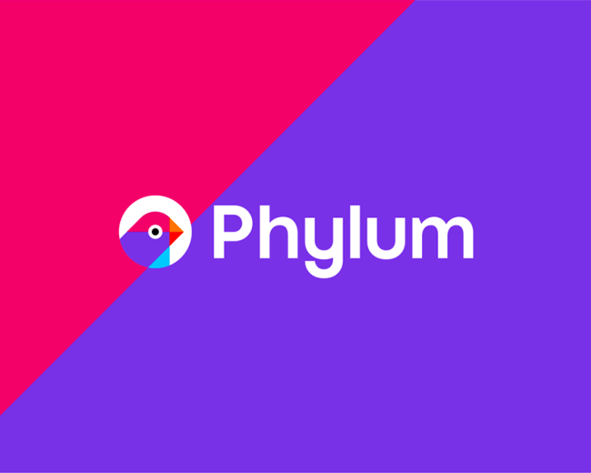 Phylum, software development security logo design