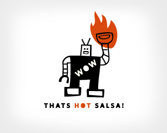 WOW! thats hot salsa! (Robot))