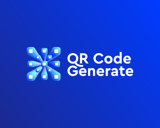 QR Code Generate logo design
