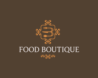 logow Inspiration Logo Design Letter B food boutique