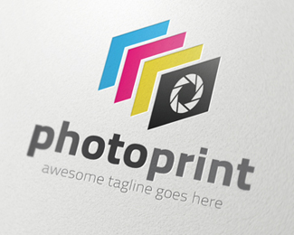 Photo Print Logo Template