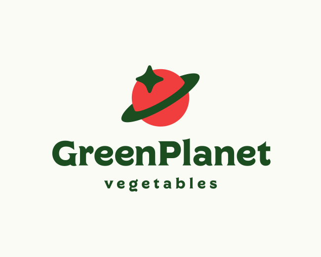 Green Planet Logo Design