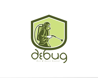 Debug Pest and Insect Control Logo