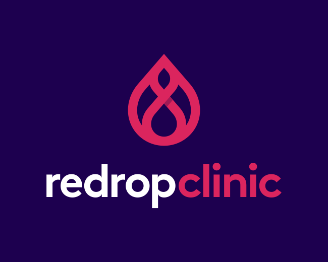 Redrop Clinic Logo Design