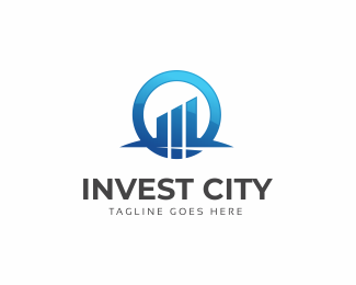 Invest City Logo Template