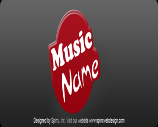 Get magnificent logo for your music shop website