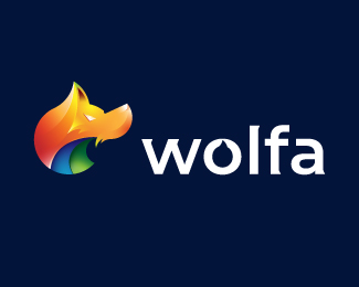 Wolf logo sports | Golden Ratio Logo