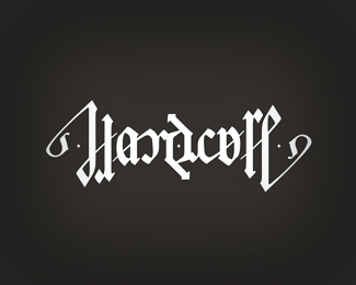 Hardcore (Ambigram)