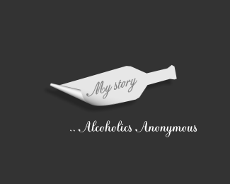 My story AA logo