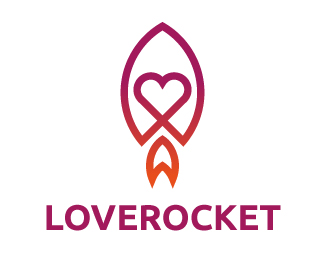 Love Rocket Logo