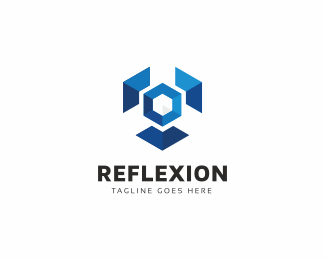 Reflexion Hexagon Logo