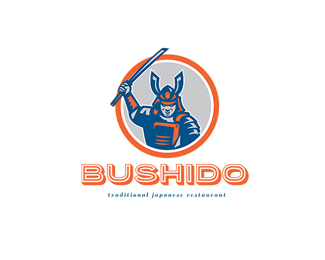 Bushido Traditional Japanese Restaurant Logo
