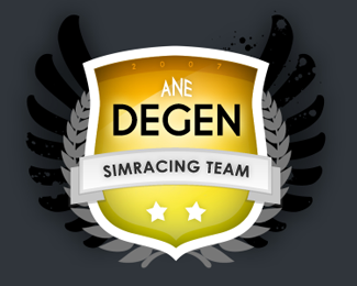 Degen Simracing Team Shield