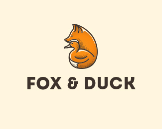 Logo design for Fox and Duck