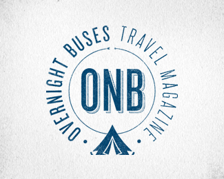Overnight Buses Tent Stamp