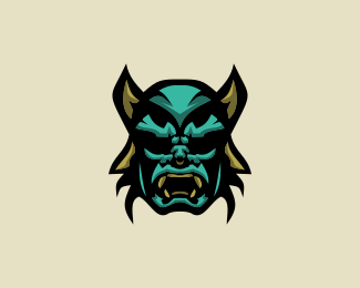 Villain mask logo