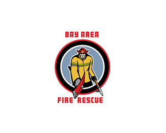 Bay Area Fire Rescue Logo