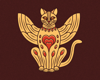 Bastet Cat Logo