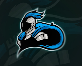 Knight Mascot Logo Design
