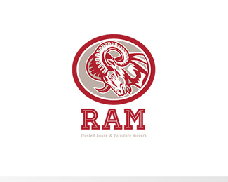 Ram Trusted House and Furniture Movers Logo