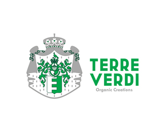 Terre Verdi, organic products logo design