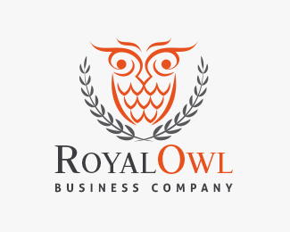 Wise Royal Owl Logo