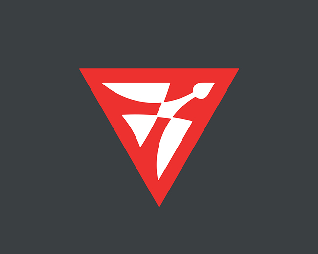 Triangular Bird 📌 Logo for Sale