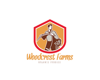 Woodcrest Farms Organic Products Logo